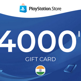 PlayStation PSN - ₹ 4000 INR Gift Card India