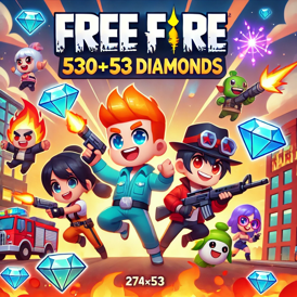 FREE FIRE 5$ DIAMOND PIN (SHOP2GAME)