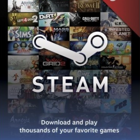 Steam Wallet 5€ - Steam 5 EUR - Stockable