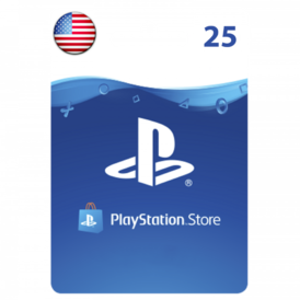 PlayStation gift card 25 version (USA)