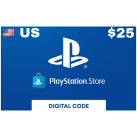 Playstation Gift Card US $25 PSN