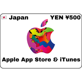 Apple iTunes Gift Card 500 YEN JAPAN