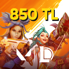 LOL & Valorant 3650 VP - 850TL Riot TR