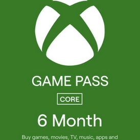 Xbox Game Pass Core 6 Month (India)