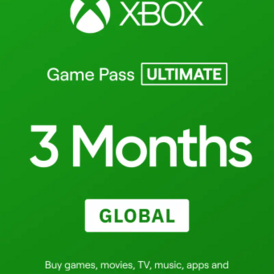 Xbox game pass ultimate 3 months global keys