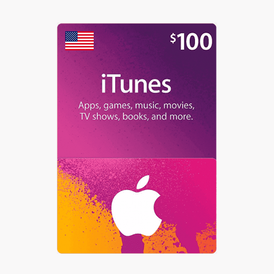 Itunes 100$ USA Storeable