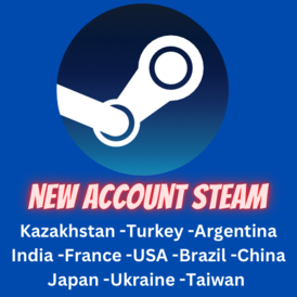 STEAM NEW ACCOUNT (all data )