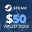 Steam wallet gift card USA 50$ USD stockable