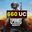 660 UC Global Pin Voucher PUBG Mobile