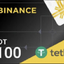 BINANCE USDT 100$