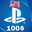 PlayStation Gift Card100$(USA)(Not Stockable)