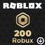 200 Robux - Roblox Gift Card