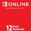 Nintendo Switch Online - 12 Months EUROPE