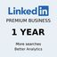 LINKEDIN PREMIUM Business 12 MONTHS - GIFT