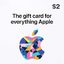 itunes gift card USA 2 USD