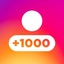 1000 fellowers instgram