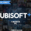 UBISOFT+ 1 MONTH FOR PC