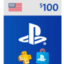 Playstation Network PSN $100 (USA)