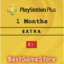 PSN Plus Extra 1 Months Membership - Turkey ✶