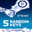 Random DIAMOND 5 Keys - Steam Key - GLOBAL