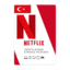 Netflix Gift Card 100  TL TRY (Stockable)