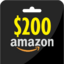 $200.00 Amazon Physical card + receipt