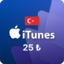 Itunes Gift Card 25 TL Apple Store (Turkey)