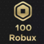 Roblox Gift Card - 100 Robux GLOBAL