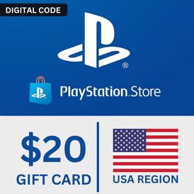 PlayStation Network PSN 20$USA (Stockable)