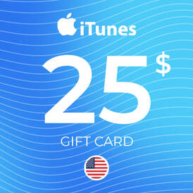 ITunes Gift Card - 25$ - USA USD