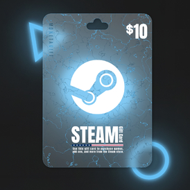 Steam gift card 10$ USA