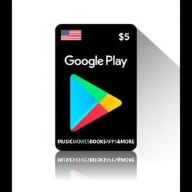 Google Play Gift Card $5 USD (US-Region)