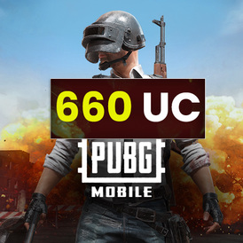 660 UC Global Pin Voucher PUBG Mobile