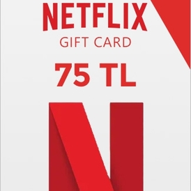 Netflix Gift Card 75₺ TL TRY