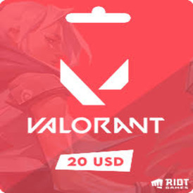 VALORANT GIFT CARD 20$ USA (STORABLE)