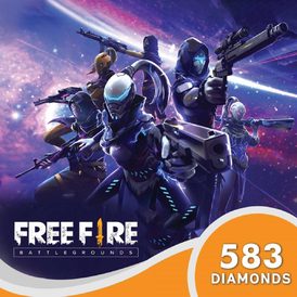 Garena Free Fire 530+53 Diamonds (Stockable)