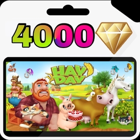 HAY DAY 4000 Diamond (LOGIN INFO REQUIRE)