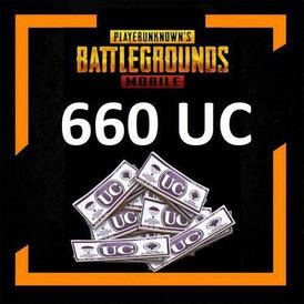 PUBG MOBILE 660 UC (GLOBAL-CODE)