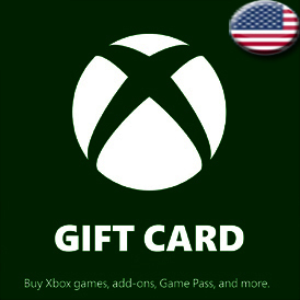 Xbox Gift Card Stockable - 15$ USA