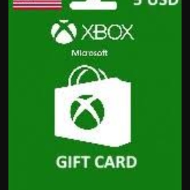 XBOX GIFT CARD 5$ USA