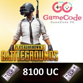 PUBG 8100 UC - GLOBAL PIN