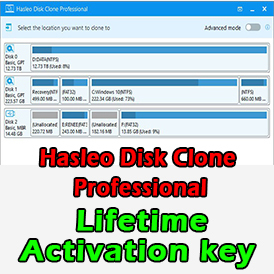 Hasleo Disk Clone Professional - Lifetime act