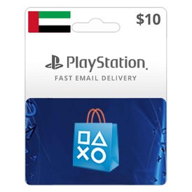 PlayStation Network PSN 10 USD (UAE)