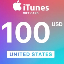 Apple iTunes gift card USA 100$  stockable