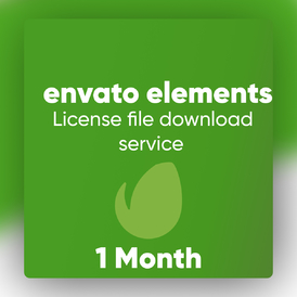 ⭐ENVATO ELEMENTS - 30 DAY DOWNLOADER LICENSE