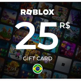 ROBLOX GIFT CARD 🎁 R$25 BRAZIL 🇧🇷 (RU&CIS)