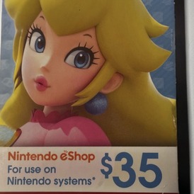 Nintendo shop gift card USA 35