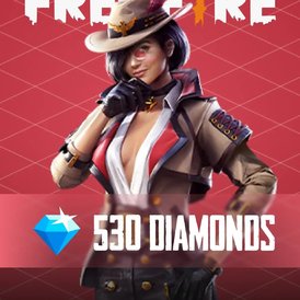 Garena Free Fire 530+53 Diamonds (Stockable)