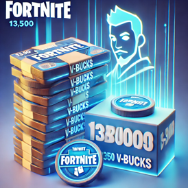 Fortnite 13500 V-Bucks - Epic Games Key - BEL