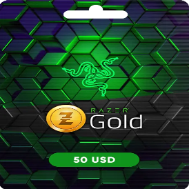 Razer Gold 50 USD – Razer Key – GLOBAL